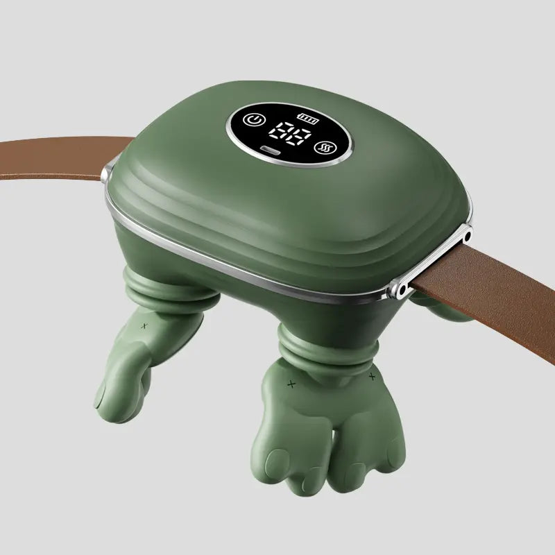 The Shoulder Hugger 3000: Your Portable Spa Buddy That Knows How to Knead Out Your Life's Regrets with a Warm Embrace!