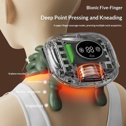 The Shoulder Hugger 3000: Your Portable Spa Buddy That Knows How to Knead Out Your Life's Regrets with a Warm Embrace!