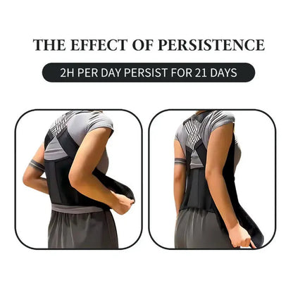Posture Corrector for Women and Men, Adjustable Shoulder Posture Brace, Back Straightener Posture, Used for Middle Upper Spine